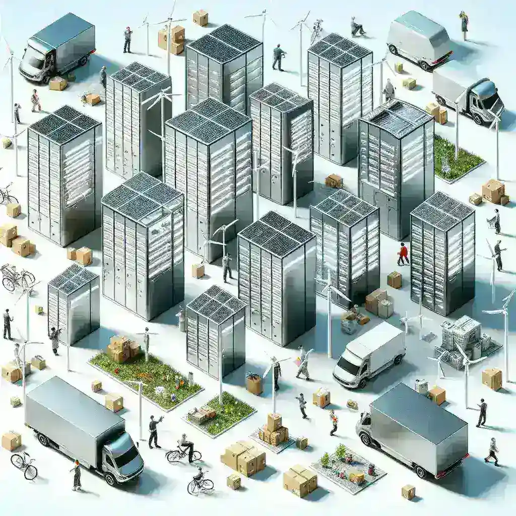 "Correos expands its network of smart lockers powered by renewable energy, showcasing innovative delivery solutions in eco-friendly technology."